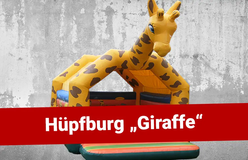 Hüpfburg „Giraffe“