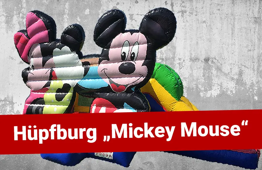 Hüpfburg "Mickey Mouse" erstes Bild